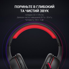 Гарнітура GamePro HS382 RGB Black