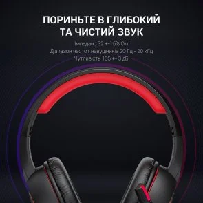 Фото: Гарнітура GamePro HS382 RGB Black № 9 | KTC
