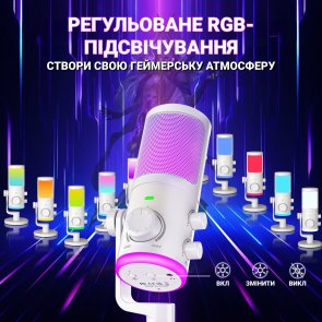 Мікрофон Fifine TAM6W White