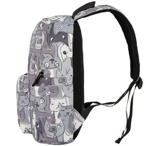 Фото: Рюкзак для ноутбука 2E BPT6114GC TeensPack Cats Grey (2E-BPT6114GC) № 4 | KTC