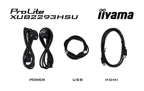 Фото: Монітор iiyama XUB2293HSU-B7 Black - 21.5" IPS / 1920×1080 / 100 Гц / Pivot / HAS № 14 | KTC