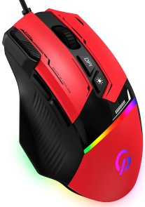 Миша GamePro GM300R Red/Black