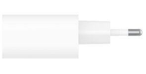 Зарядний пристрій Belkin BoostCharge 25W White with Type-C/Type-C (WCA004VF1MWH-B6)