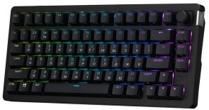 Клавіатура HyperX Alloy Rise 75 PBT HX Red ENG/UA Wireless/BT Black