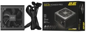 Фото: Блок живлення 2E 850W Solid Power Pro (2E-SP850BRSMII-120) № 3 | KTC