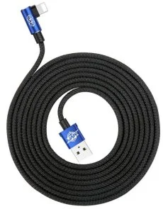Фото: Кабель Baseus MVP Elbow AM / Lightning 2m Blue (CALMVP-A03) № 4 | KTC