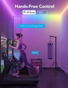 Фото: LED-стрічка Govee H61E1 5m RGBICW WI-FI/Bluetooth White (H61E13D2) № 8 | KTC