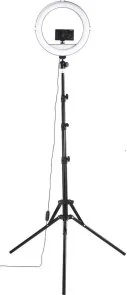 Фото: Світлодіодне селфі-кільце Hama SpotLight Steady-120 V2 Black (4659) № 4 | KTC