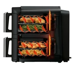 Фото: Мультипіч Ninja Double Stack 2-Level Air Fryer (SL300EU) № 6 | KTC