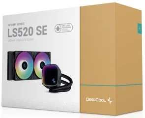 Фото: Система рідинного охолодження Deepcool LS520 SE Black (R-LS520-BKAMMM-G-1) № 6 | KTC