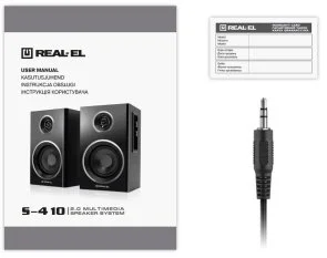 Фото: Колонки Real-EL S-410 Black (EL121200016) № 9 | KTC
