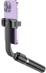 Фото: Селфі монопод Hoco K20 Prior live broadcast holder Black (6942007604116) № 4 | KTC