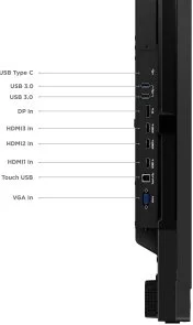 Фото: Інтерактивний дисплей Lenovo ThinkVision T65 65 Raven Black (62F3WA1CEK) № 10 | KTC