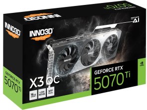 Відеокарта Inno3D GeForce RTX 5070 Ti X3 OC (N507T3-16D7X-176068N)