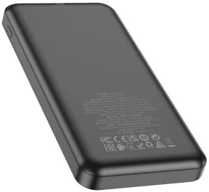 Фото: Батарея універсальна Hoco J102 Cool figure 10000mAh 20W Black (6931474783608) № 3 | KTC