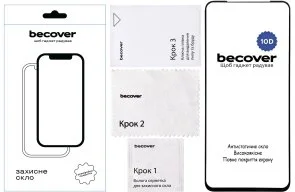 Фото: Захисне скло BeCover 10D for Nubia Focus 5G - Black (712733) № 2 | KTC