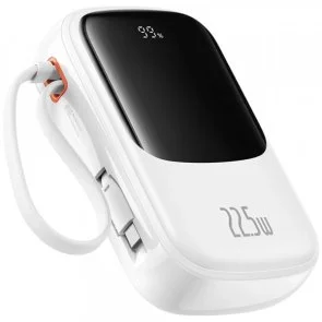 Фото: Батарея універсальна Baseus Qpow Pro Plus 20000mAh 22.5W White (P10067103213-00) № 2 | KTC