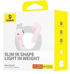 Фото: Навушники Baseus Bowie E16 Pink (A00061900413-01) № 7 | KTC