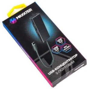 Фото: USB-хаб Maxxter HU3C-3PTF-01 № 4 | KTC