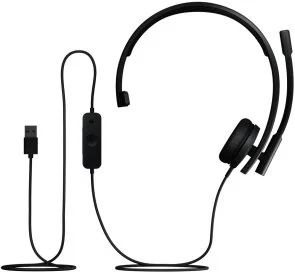 Фото: Гарнітура Logitech H570e Mono USB-A Teams version Black (981-001426) № 5 | KTC