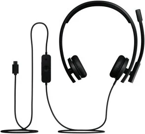 Фото: Гарнітура Logitech H570e Stereo USB-C Teams version Black (981-001431) № 5 | KTC