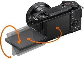 Фото: Цифрова фотокамера Sony Alpha ZV-E10 Body Black (ZVE10B.CEC) № 9 | KTC