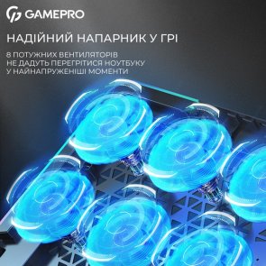 Підставка для ноутбука GamePro CP1040 Black