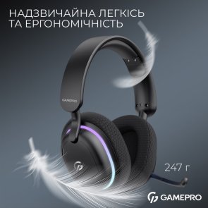 Гарнітура GamePro Asgard Bragi Black (HSW250B)