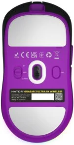 Фото: Миша Hator Quasar 3 Ultra 8K Wireless Black/Violet (HTM770) № 5 | KTC