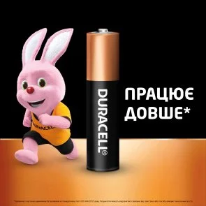 Фото: Батарейка Duracell LR03 MN2400 AAA BL/8 (81545429) № 4 | KTC