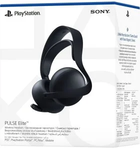 Фото: Гарнітура Sony PlayStation PULSE Elite Wireless Midnight Black (1000044483) № 3 | KTC