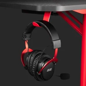 Фото: Стіл для геймерів 2E Gaming Otoroshi Black/Red (2E-GT-OTO-BKRD) № 8 | KTC