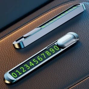 Фото: Тимчасова карта паркування Proove Parking Number Plate Metal Lock dark gray (AAPM00000005) № 8 | KTC