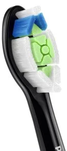 Фото: Насадка для зубної щітки Philips Sonicare W Optimal White Black 4 pcs (HX6064/88) № 5 | KTC