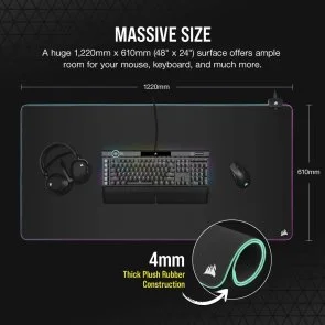 Фото: Килимок Corsair MM700 RGB 3XL (CH-9417080-WW) № 6 | KTC