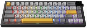 Клавіатура Ajazz AK650 Flying Fish Switch RGB With Screen Wireless Black (AK650-FF-BGY)