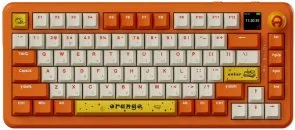 Фото: Клавіатура Ajazz AK820 Max Avocado Switch RGB With Screen Wireless Orange (AK820MAX-AS-OW) № 2 | KTC