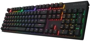 Фото: Клавіатура Hator Icefall Mecha Rainbow Origin Red Black (HTK104UA) № 3 | KTC