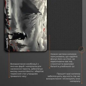 Фото: Килимок OfficePro MP145RS 440x350mm № 6 | KTC
