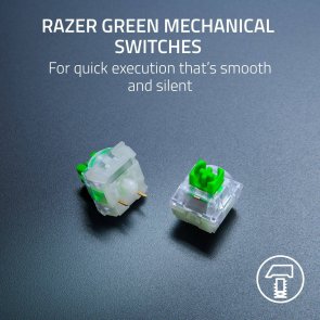 Клавіатура Razer BlackWidow V4 X Green Switch Minecraft Edition (RZ03-04704100-R3M1)