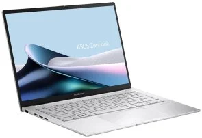 Фото: Ноутбук ASUS Zenbook 14 OLED UX3405CA-ST1262 Foggy Silver - 14" OLED 120 Гц / Intel Core Ultra 5 / 225H / DDR5 16 ГБ / PCI-E SSD 1 ТБ / Intel Arc graphics № 2 | KTC