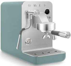 Фото: Ріжкова кавоварка Smeg Espresso coffee machine Emerald Green (EMC02EGMEU) № 6 | KTC