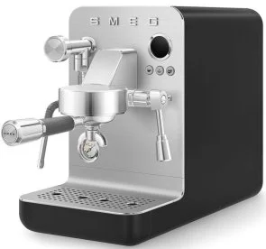 Фото: Ріжкова кавоварка Smeg Espresso coffee machine Black (EMC02BLMEU) № 5 | KTC