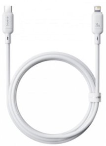  Кабель Baseus Silky Series 20W Type-C / Lightning 1m White (P10377700213-00)
