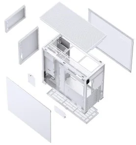 Фото: Корпус Jonsbo D41 STD White with window № 12 | KTC