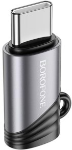 Перехідник BOROFONE BV20 Type-C / Lightning Black (6941991110283)