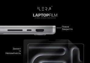 Фото: Захисна плівка iLera for Macbook Pro 14 M1-M5 - Screen Protector (ILMBPR14) № 4 | KTC