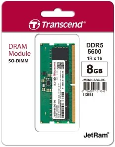 Фото: Оперативна пам’ять Transcend JetRam DDR5 1x8GB (JM5600ASG-8G) № 2 | KTC