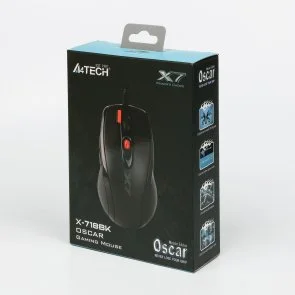 Фото: Миша A4tech X-718BK Black (X-718BK_USB-Black) № 6 | KTC