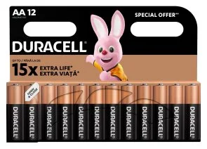 Фото: Батарейка Duracell LR06 AA MN1500 BL/12 (81545412) № 2 | KTC